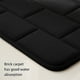 thumbnail image 4 of Alfombras de Baño de Espuma Viscoelástica Xihbxyly Rayas gruesas Terciopelo Suave absorbente Base antideslizante, 4 of 7