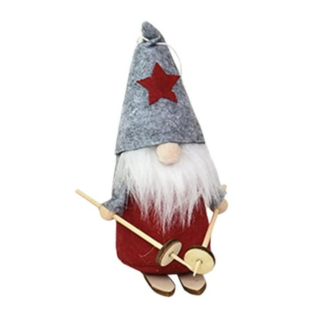 

Youmylove Decorative Ornament Hooks For Hanging Decoration Doll Pendant Man Christmas Decorations Doll Tree Chandelier Crystal Pieces