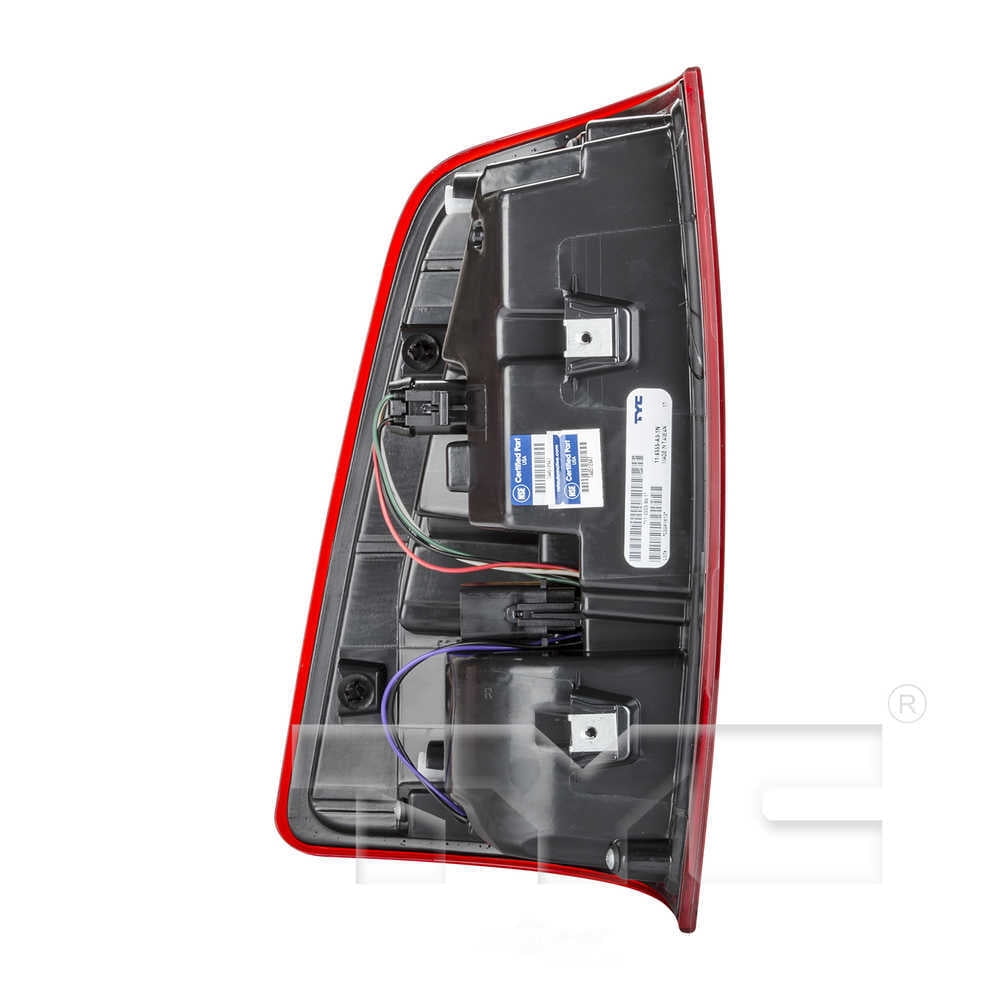 TYC 11-6555-90 Tail Light Assembly, 19-22 CLASSIC 14-18 RAM HD LED BLK T.L RH