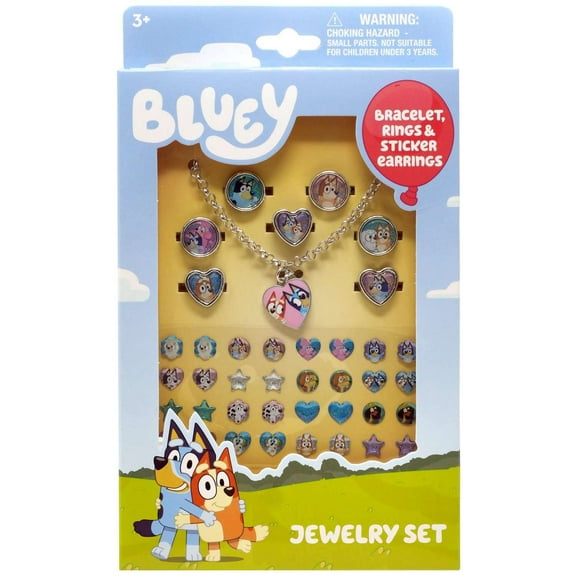 Her Accessories 3-Piece Bluey Jewelry Set (Women's)