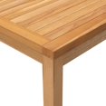 thumbnail image 3 of vidaXL Garden Dining Table 110x110x77 cm Solid Teak Wood, 3 of 4