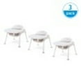 thumbnail image 1 of Foundations Secure Sitter 9" Feeding Chairs with Removable Tray, Easy to Clean, Stackable Feeding Chairs, 3 Pack, 1 of 5