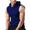 thumbnail image 1 of Camiseta sin mangas para hombre,Camiseta sin mangas con capucha para hombre, sudaderas con capucha para gimnasio sin mangas, camisas para correr sin mangas con capucha, diseño exquisito, 1 of 3