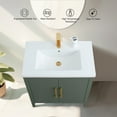 thumbnail image 6 of Vanity Art 30” Single Sink Bathroom Vanity Cabinet with Ceramic Countertop, 6 of 11