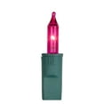 thumbnail image 4 of Set of 50 Pink Perm-O-Snap Mini Christmas Lights - Green Wire, 4 of 7