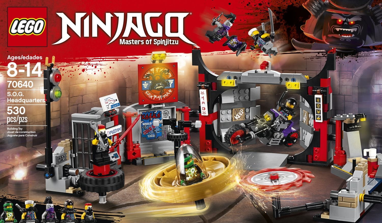 LEGO Ninjago - S.O.G. Headquarters (70640)