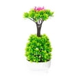 thumbnail image 3 of Xihbxyly Arreglo Floral Artificial, Ramo Vibrante para Decoración Del Hogar, Planta En Maceta de Bajo Mantenimiento, Elegante Decoración de Interiores, Ideal para Sala de Estar y Oficina, Frescura Si, 3 of 7