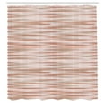 thumbnail image 2 of Ambesonne Abstract Shower Curtain, Nostalgic Knit Pattern Art, 69"Wx75"L, Redbrown Rose, 2 of 4