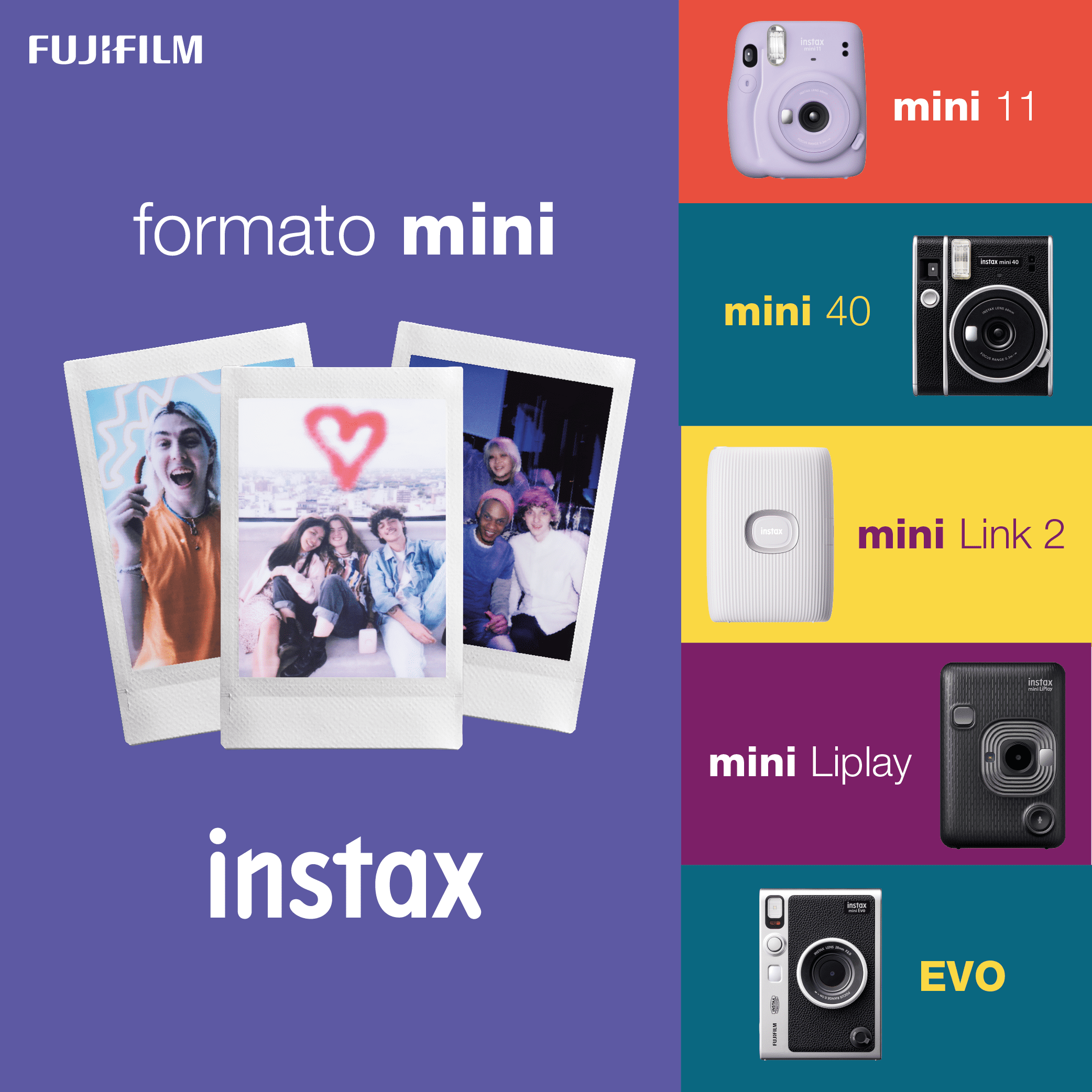 Fujifilm Instax Mini Spray Art Instant Print Film - 10 Exposures