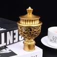 thumbnail image 4 of CTIRCHIU Window Curtain Rod Finials Golden 6Pcs 4.7x2.6x2.6in, 4 of 10