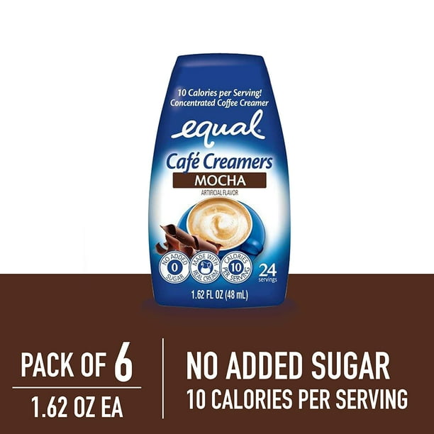 EQUAL CafÃ© Coffee Creamers Mocha, Low-Calorie Coffee ...