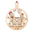 thumbnail image 5 of De Madera Ahuecado Gingerman Colgante Árbol De Navidad Colgante Colgante Regalo Para Amigos Y Familiares sonducket HA045231-01, 5 of 5