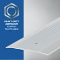 thumbnail image 5 of M-D Building Products 68361 4 in. x 1/4 in. x 36 in. Silver Aluminum Commercial Flat-Profile Threshold, 5 of 7