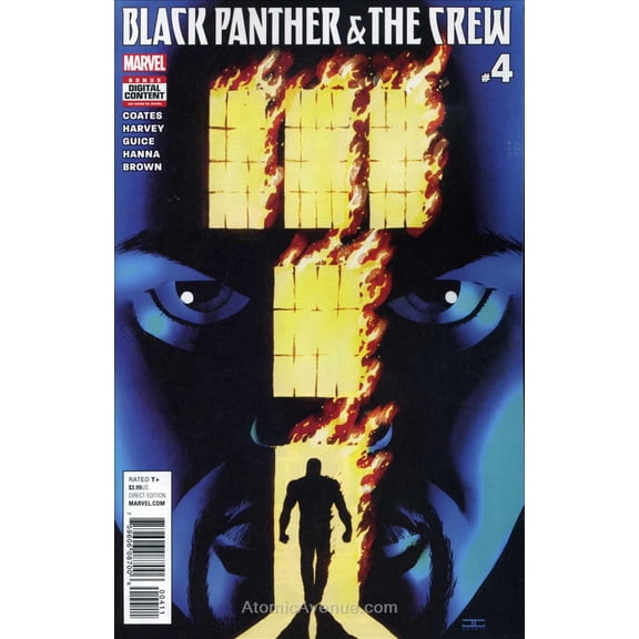 Black Panther And The Crew #4 VF ; Marvel Comic Book