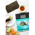 thumbnail image 6 of (6 pack) Ocean's Halo, Sushi Nori Seaweed, Organic, Vegan, Perfect Paper for Wraps, Shelf-Stable, 1 oz., 6 of 13
