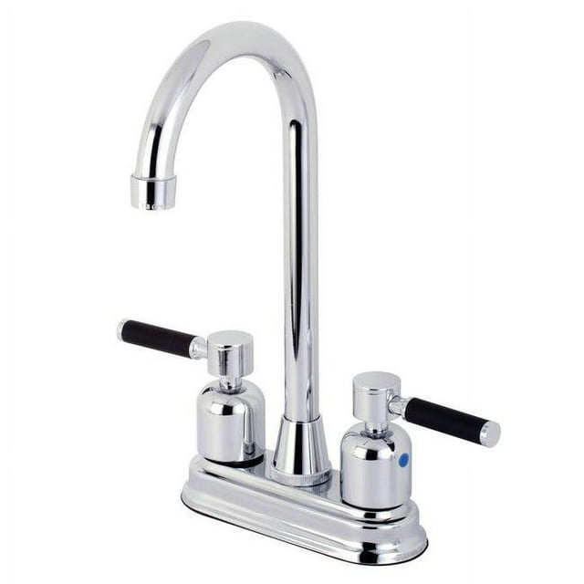Kingston Brass KB8491DKL Kaiser Robinet de Bar, Chrome Poli