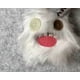 thumbnail image 2 of Keychain Crochet Animals Keychain,Funny Ugly Monster,Collectible（Keychain -Mock Monster (White), 2 of 3