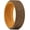 Brown, variant on Silicone Wedding Rings For Men, Brown Rubber Wedding Bands with Celtic Knot Pattern, 8mm Wide 2.2mm Thick, Comfort Fit Size 11