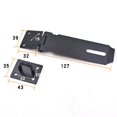 thumbnail image 3 of Placa de bloqueo de hebilla antirrobo con cerradura Overlock para puerta de acero inoxidable (5 pulgadas) JShteea Libre de BPA, 3 of 8