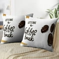thumbnail image 6 of LALILO Throw Pillow Covers Coffee Shop Flyer With Three Coffee Cushion Cover 18" x 18", 1326 Pack, 6 of 6
