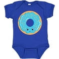 thumbnail image 3 of Inktastic Blue Donut Boys or Girls Baby Bodysuit, 3 of 5