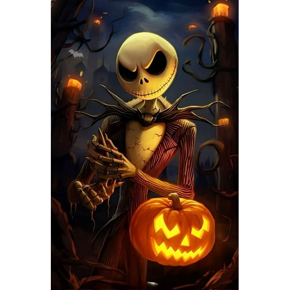 Sally and Jack Diamond Painting Kits for Beginners,5D Diamond Painting for Adults, Diamond Painting, Diamond Art ,Size 16x12inch