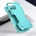 thumbnail image 4 of Case with Belt Holster Bundle for iPhone 14 Plus: Slim EX Hybrid Series Shockproof Case (Teal) and Vertical Rugged Nylon Phone Pouch, 4 of 9