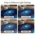 thumbnail image 7 of ODIKA 5'x7' Washable Area Rug Non-Slip, Chair-Friendly Galaxy Deep Theme Twinkling Astral Motif Starry Uranus Themed for Dining Room, Under Table, Home Office, 7 of 7