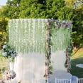 thumbnail image 4 of Coolmade 12 Pcs Artificial Vines Fake Greenery Garland Willow Leaves with Total 60 Stems Hanging for Wedding Party Garden Wall Home Decoration, 4 of 6