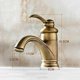 thumbnail image 5 of Grifo de baño retro, mezclador monomando de lavabo de latón, grifo de lavabo moderno con ajuste frío y caliente, latón 3/8'', 5 of 5