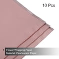 thumbnail image 3 of Golden Edge Pearlescent Film Flower Wrapping Paper Sweet Word 22.8x22.8 Inch Waterproof Pink 10 Pcs, 3 of 5