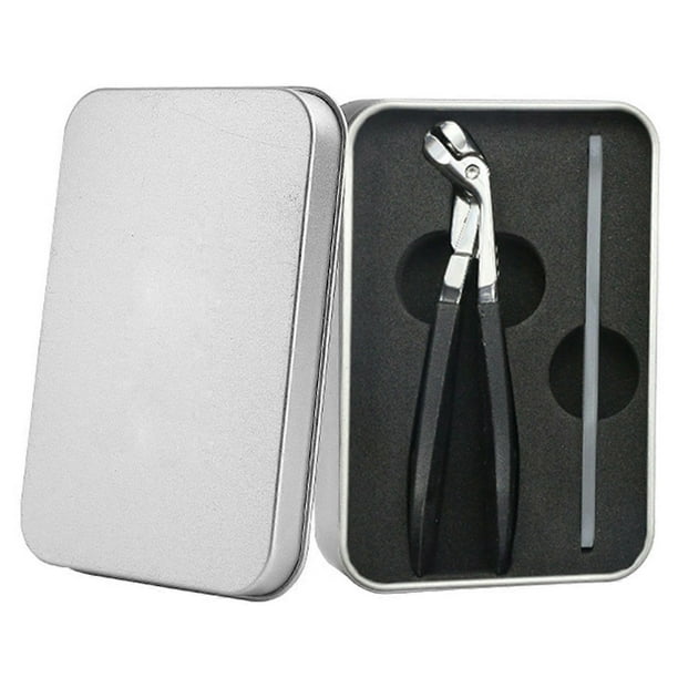 Curved Handle Nail Clipper Stainless Steel Manicure Pedicure Tool Portable Toenail Fingernail Trimmer for Adult Teen