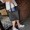 thumbnail image 4 of UPKOCH Mesh Fashion Tote Bag in Black with Hollow Out Design and Small Inner Bag, 4 of 7