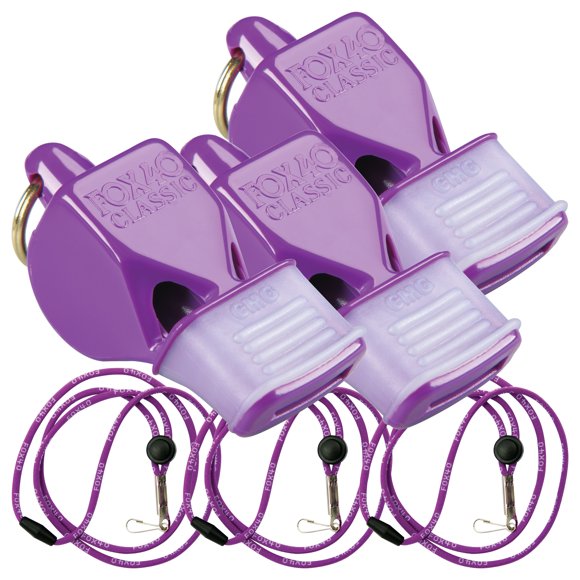 Fox 40 CMG Classique 3 Pack avec Lanière
