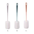 thumbnail image 3 of Sponge Baby Bottle Brush Kids Cup Nipples Tube Clean Tool Tube Long Handle Cleaning Wineglass Milk Mug Kitchen Dirt Remover Tools Pink, 3 of 9