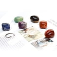 thumbnail image 3 of Wosthever Juego de piedras de yoga de 7 piezas Equilibrio Vacaciones Boda Hogar Comedor Bar Adorno Colorido Regalos de cumpleaños para mujeres Uniforme atlético, 3 of 6