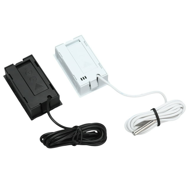 Refrigerator Temperature Meter, Indoor Outdoor Electronic Digital 2s Refresh Mini With Probe For Garden For Aquarium