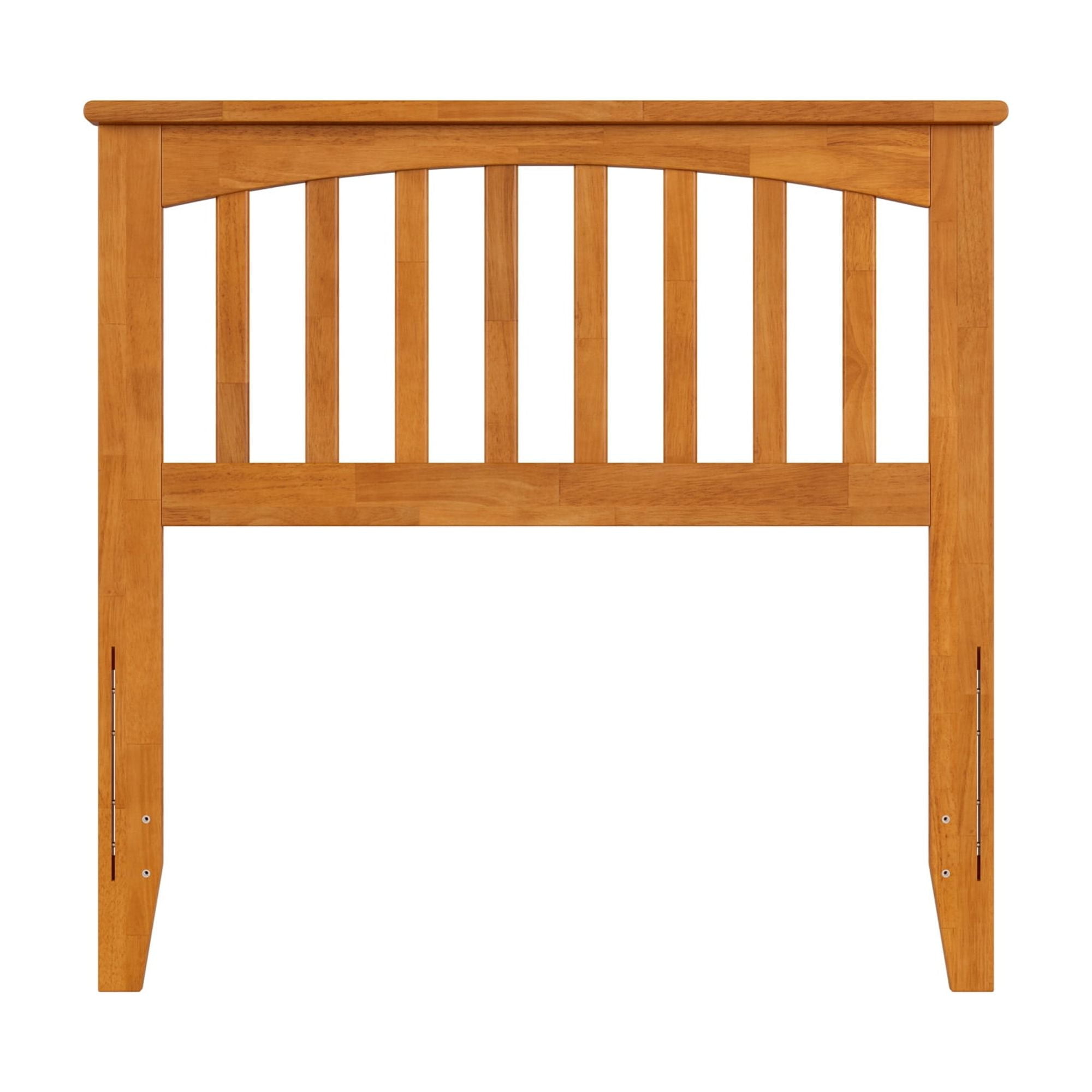 AFI Mission Twin Solid Wood Headboard, Light Toffee