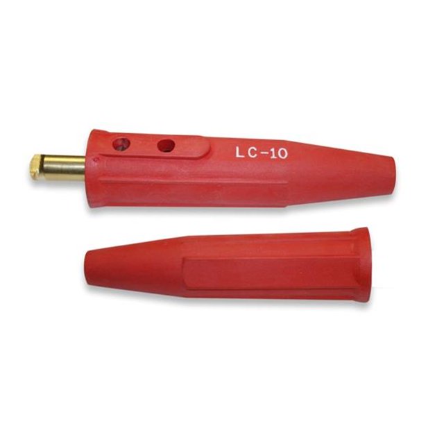 Welding Red Cable Connectors