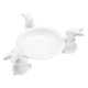 thumbnail image 5 of Ceramic Cake Display Dish With Rabbit Holder For Home Use And Party Decoration 20x20cm Size 1 Set, 5 of 5