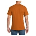 thumbnail image 2 of Big Size Bull Rider Cowbow Graphic Men's DryBlend Cotton Polyester T-Shirt - Texas Orange 3XL, 2 of 2