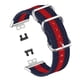 thumbnail image 1 of Inteprter Correa de repuesto para reloj inteligente, correa ajustable, piezas de reparación de coloridas tejidas, compatibles con accesorios Watch Electrónica Azul rojo, 1 of 6
