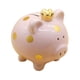 thumbnail image 5 of Hucha de cerdo, adorno de porcelana, hucha de mesa, regalo de cumpleaños, figura de cerdo Rosa, 5 of 9