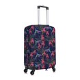 thumbnail image 3 of Daiia Flowers And Humming Bird Luggage Cover, Thickened Washable Travel Luggage Covers, Elastic Unique Baggage Covers for 18-20 inch Luggage-Large, 3 of 9