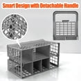 thumbnail image 4 of Silverware Basket for GE Dishwasher, Replacement Cutlery Basket for Utensils Universal with 7 Compartments and Handle, Multipurpose Holder Caddy Drainer for Kitchen Clean Up (9.5" x 5.3"x 4.8"), 4 of 6