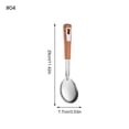 thumbnail image 3 of ZPAQI Long Handle Cooking Shovel Cooking Sppon Suitable for Everyday Cooking Use, 3 of 21