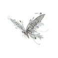thumbnail image 2 of 3 D Metal Butterflys Puzzle Model Kit Intricate Floral Filigree Metal Art Crafts For Adults And Hobbyists, 2 of 6