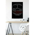 thumbnail image 4 of DC Comics Movie The Dark Knight - The Joker Face In Text Wall Poster, 22.375" x 34", 4 of 4