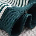 thumbnail image 6 of Hxshgdsn Kids Striped Long Sleeve Sweatshirt Plus Size Crew Neck Casual Thermal Pullover for Boys Girls Spring Fall Daily Wear（Green/6 Years）, 6 of 6