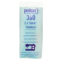 Pellon E-Z Stitch Embroidery Sewing Fabric Stabilizer. White. 20" x 1 Yard Precut Package